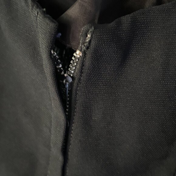 Vintage 1960s Little Black Mini Dress - Classic LBD Retro Chic - Picture 3 of 9